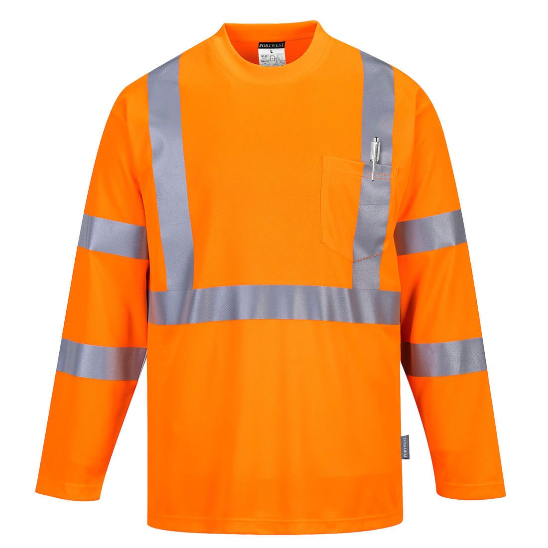 Hi Vis Pocket Long Sleeve Reflective Armed American Supply