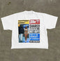 Y2k Top Oversized T-shirt Harajuku Goth Street Retro Men Hip Hop Women T-shirt Summer American Alphabet Print Graphic T-shirt NovaCart