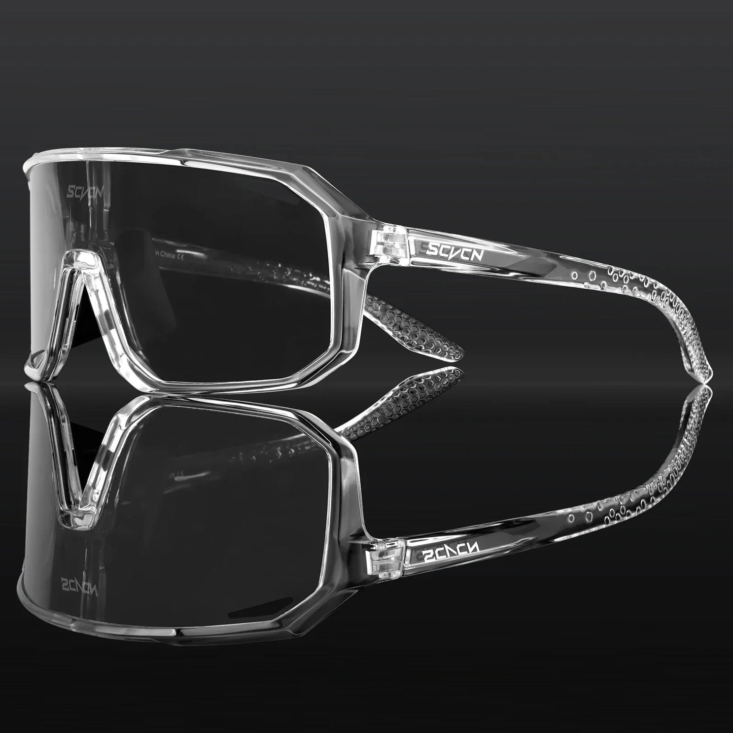 SCVCN Men bicycle Cycling Sunglasses Woman MTB road bike Driving Goggles Outdoor Sports running Glasses UV400 Hiking Eyewear Pi-Mart