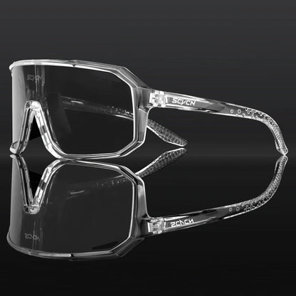 SCVCN Men bicycle Cycling Sunglasses Woman MTB road bike Driving Goggles Outdoor Sports running Glasses UV400 Hiking Eyewear Pi-Mart
