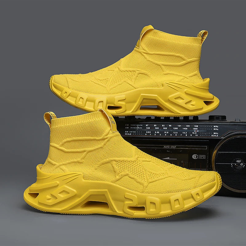 Men's Outdoor Sports Shoes - High-Top Sports Shoes Are Novel and Fashionable, Non-Slip and Durable, Suitable for All Seasons, NovaCart