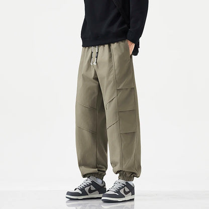 HIQOR Harem Jogger Pants Fashion Men Spring Baggy Trouser Hip Hop Casual Pants Man Pleats Large Size L-6XL Sports Cargo Pants NovaCart