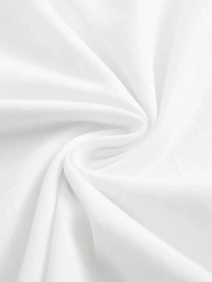 Summer 2025 New Brand Luxury Letter Pattern Printed Men's 100% Pure Cotton Short Sleeve Round Neck T-shirt NovaCart