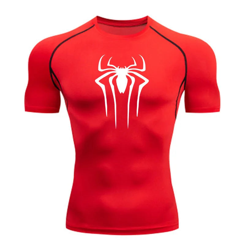 New Compression Shirt Men Fitness Gym Super Hero Sport Running T-Shirt Rashgard Tops Tee Quick Dry Short Sleeve T-Shirt For Men NovaCart
