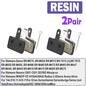 TESNO Bike Resin Disc Brake Pads - Wear-resistant Hydraulic Brake Pads Compatible with SHIMANO B01S/B03S/B05S MTB Parts Pi-Mart