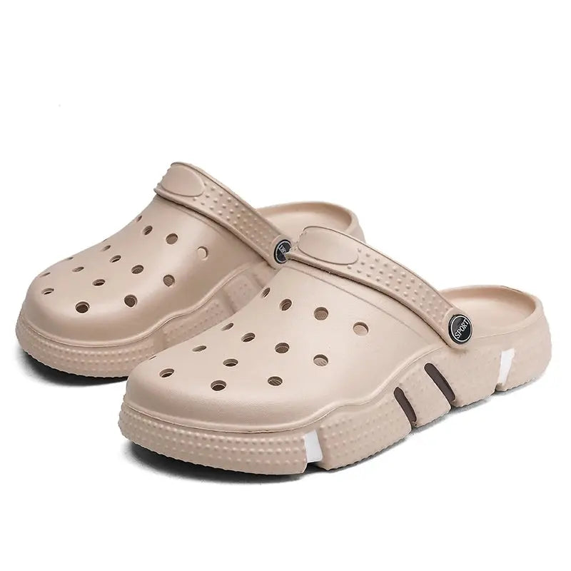 Mens Rubber Sandals Clogs Men Soft Breathable Beach Garden Shoes Summer Casual Zuecos Hombre Cholas Man Plus Big Size 49 50 NovaCart