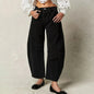 Women's Y2K Baggy Mid-Waist Wide-Leg Jeans – 90s Streetwear Vibe FitiqueFit