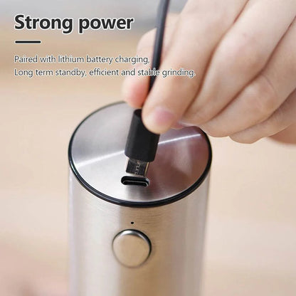 Rechargeable Electric Pepper Grinder – Adjustable Spice Mill SmartPursue™