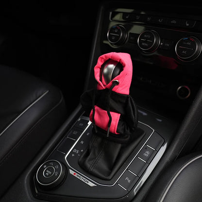 Gear Shift Cover Hoodie Gear Lever Sweatshirt Handle Car Decoration Fits Manual Automatic Car Shift Collars Interior Accessories NovaCart