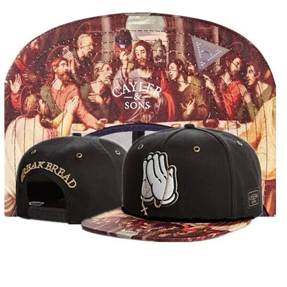 Classic Snapback Hat – Flat Bill Adjustable Baseball Cap FitiqueFit