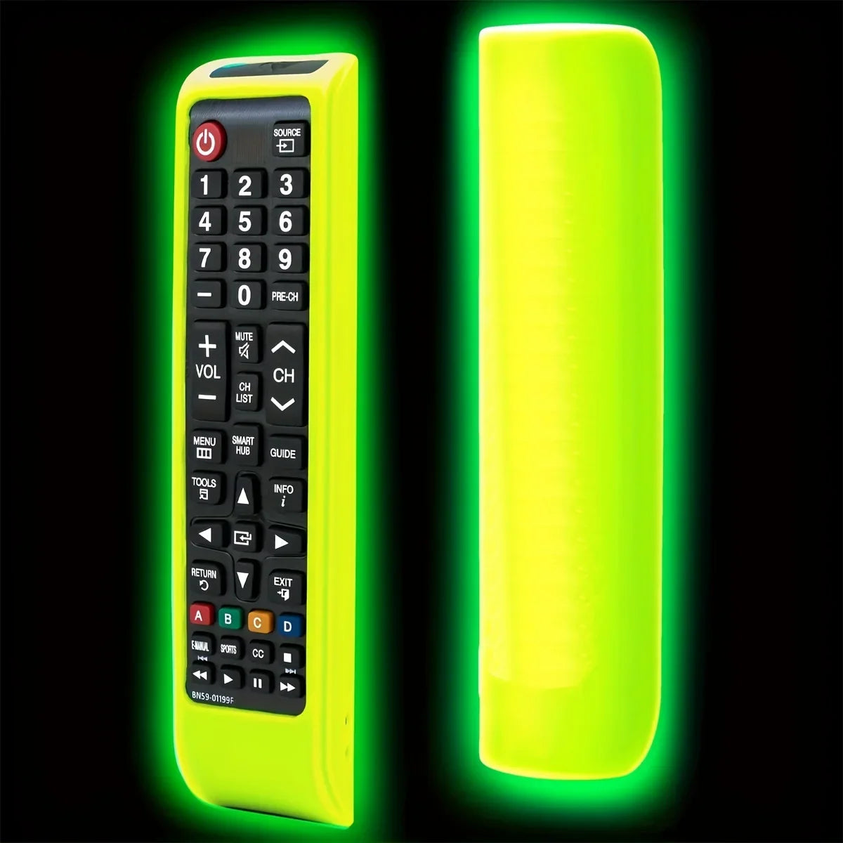 Silicone Remote Case For Samsung TV Controller, Remote Cover For BN59-01199F Samsung Remote Control, Smart TV Remote Skin Sleeve Pi-Mart