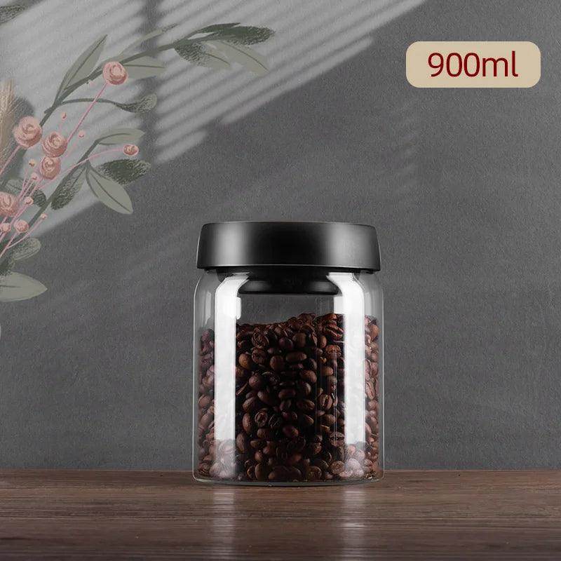 Vacuum Sealed Jug Coffee Beans Airtight Canister SmartPursue™