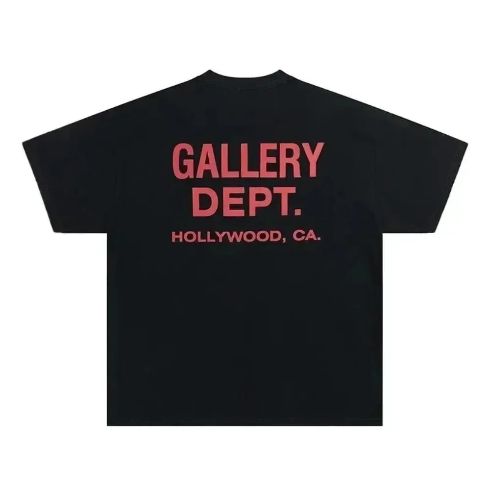 Vintage High Street T-Shirt Gallery Dept Printed Shirt Fashion Letter Print T-shirt Casual O-neck Tee Women Tee Summer Brand Top NovaCart