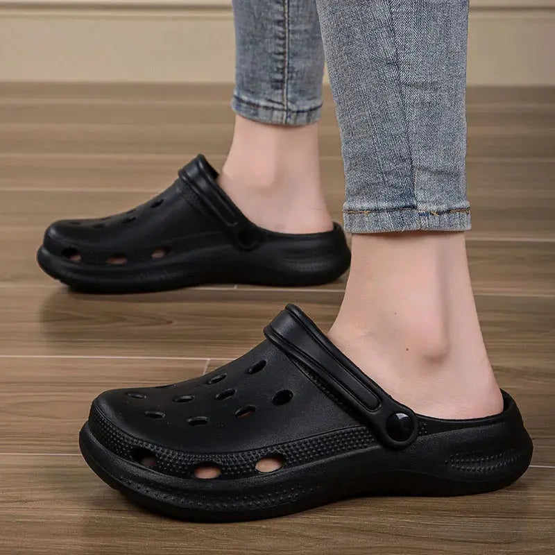 Summer Men Clogs Sandals Men's and Women's Leisure Slippers Beach Slides Home Garden Shoes Outdoor Sandals Plus Size 46 47 48 NovaCart