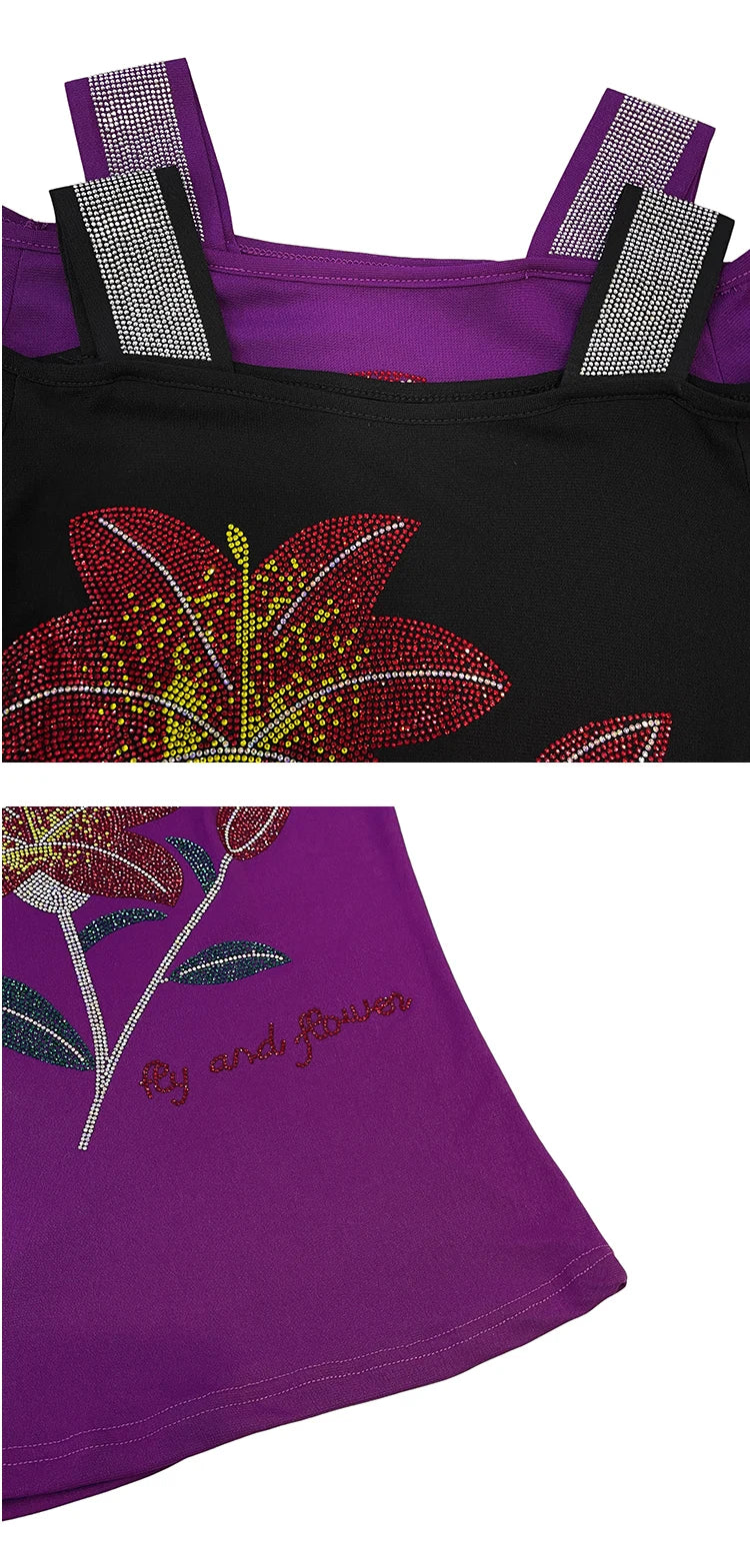 Women's Clothes New Design Sexy Off Shoulder Shiny Diamonds T-Shirts Luxury Brand Mesh Tees Tops Blouse Shirt NovaCart