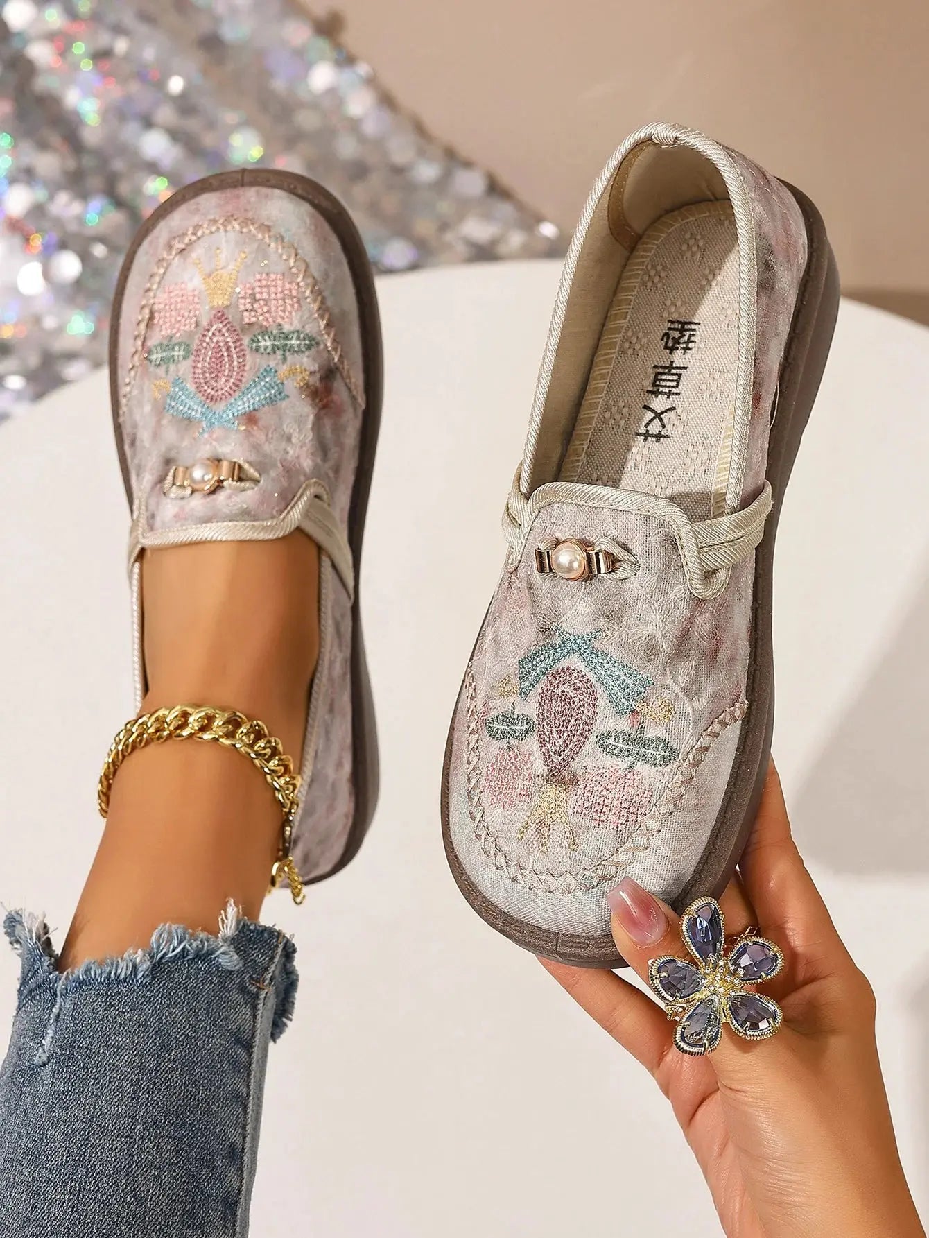 Spring and Summer New Women's Casual Sneakers, Soft and Comfortable Mother Shoes, Fashionable and Versatile Casual Sneakers, Walking Sports Casual Shoes, the Best Gift for Women NovaCart