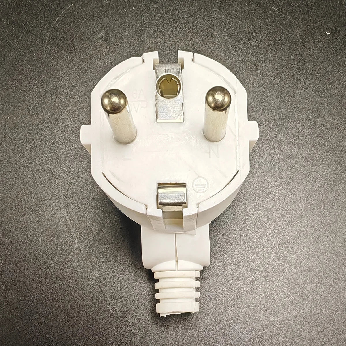 3 Pcs 4.8mm EU Schuko, Replaceable & Rewireable 250V 16A IP44 Socket Connector For Power Extension Cable Pi-Mart