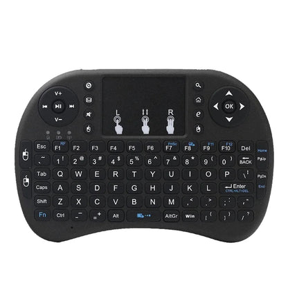 MRSVI I8 2.4G Mini Wireless Keyboard Classic Black Air Mouse Remote Control Touchpad for Android TV Box PC Smart TV Pi-Mart