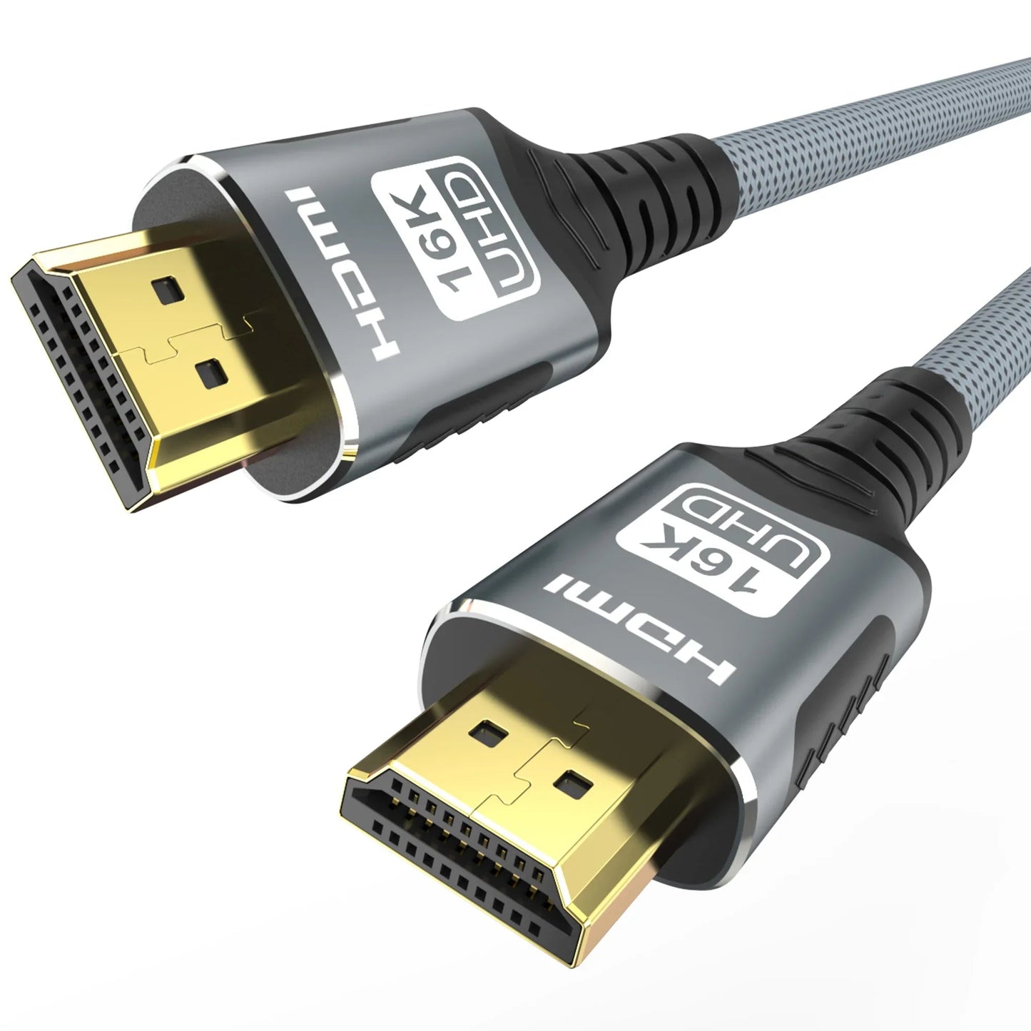 8K HDMI Cable 2.1 48Gbps  High Speed HDMI Braided Cord-4K@120Hz 8K@60Hz, DTS:X, HDCP 2.2 & 2.3, HDR 10 for Compatible Laptop/PS5 Pi-Mart