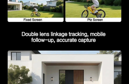 New Xiaomi Outdoor Camera 4 Dual Lens 5MP 3K HD Dual View Monitoring Panoramic Closeup Tracking IP66 Weatherproof AntiTheft - CN NovaCart
