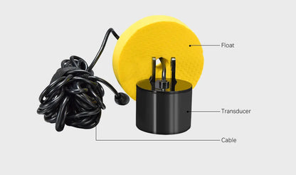 FFC1108-1 Alarm 100M Portable Sonar Fish Finders 45 degrees Sonar Coverage Echo Sounder Alarm Transducer Lake Sea Fishing NovaCart