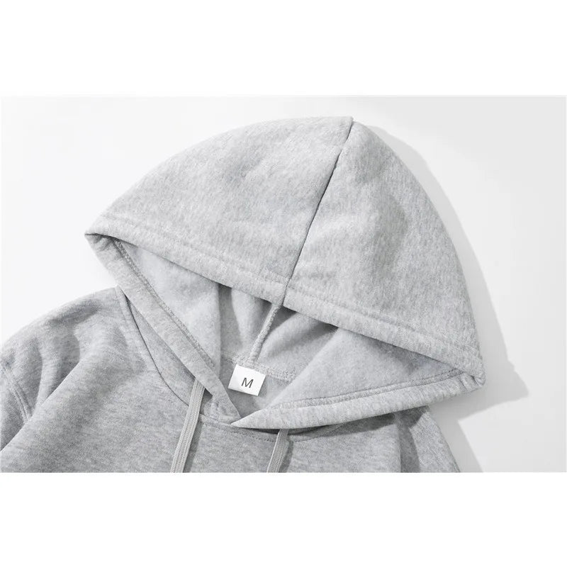 Autumn Winter Men Hooded Dear Person Behind Me You Are Enough Print Fashion Sweatshirt Hip Hop Casual Unisex Clothing NovaCart