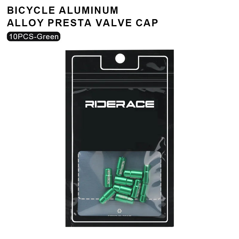 2/4/10Pcs Bicycle Tire Valve Cap Dustproof Lightweight Aluminum Alloy MTB Road Bike Tube Tyre Gas Nozzle Cover For FV Presta Pi-Mart