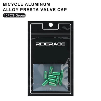 2/4/10Pcs Bicycle Tire Valve Cap Dustproof Lightweight Aluminum Alloy MTB Road Bike Tube Tyre Gas Nozzle Cover For FV Presta Pi-Mart