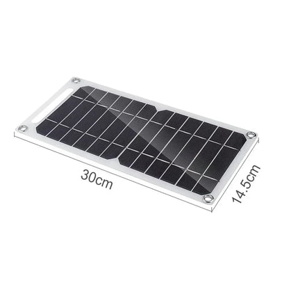 (U.S Stock) 35W Portable Foldable Solar Charger Panel Dual USB Ports Fast Charging  Power Bank iPhone Camping Outdoor Travel Pi-Mart