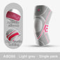 1 Pc Elastic Breathable Compression Knee Support Sleeve for Basketball Running Cycling Pi-Mart