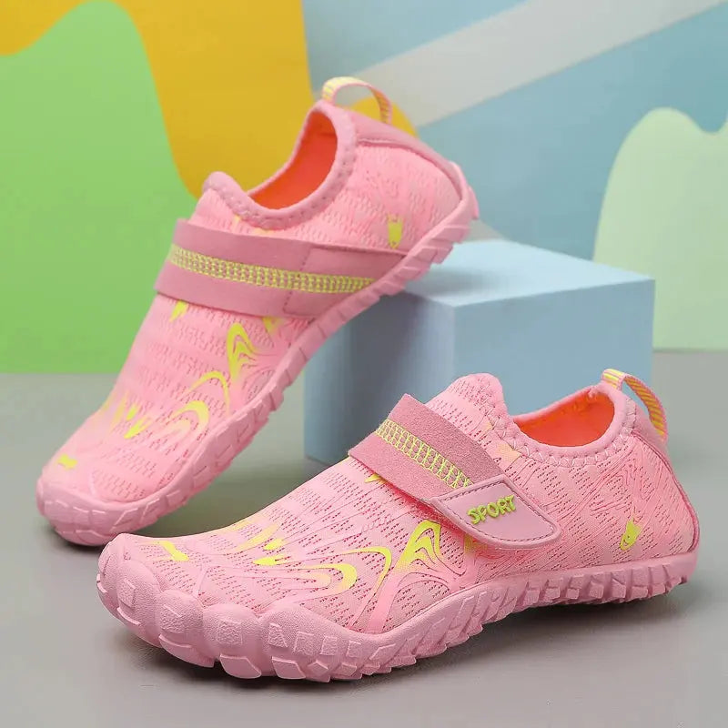 New KID Students Barefoot Quick-Drying Beach Swimming Shoes Aqua Shoes Indoor Fitness Running Shoes Summer Water Shoes 29-38# NovaCart