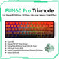 Akko MonsGeek FUN60 Mechanical Keyboard Magnetic Switch 60% Gaming Keyboards Rapid Trigger 0.01mm 8K ARGB HE/TMR Custom Keyboard Pi-Mart