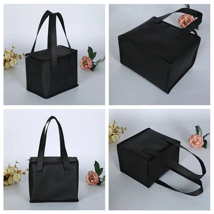 Foldable Insulated Lunch Cooler Bag Portable Thermal Food & Drink Carrier for Picnic Work Beer Delivery Pi-Mart