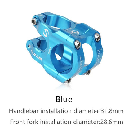 MTB Road Bike Stem CNC Mountain Bicycle Bridge Short Power 31.8mm High Strength Climbing Riser Pi-Mart