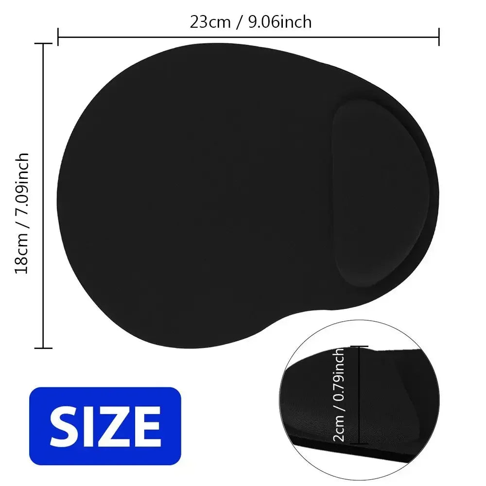 Ergonomic Wrist Rest Mouse Pad Comfortable Wrist Support Non Slip Mice Mat Soft Mousepad For PC Laptop Computer Pi-Mart