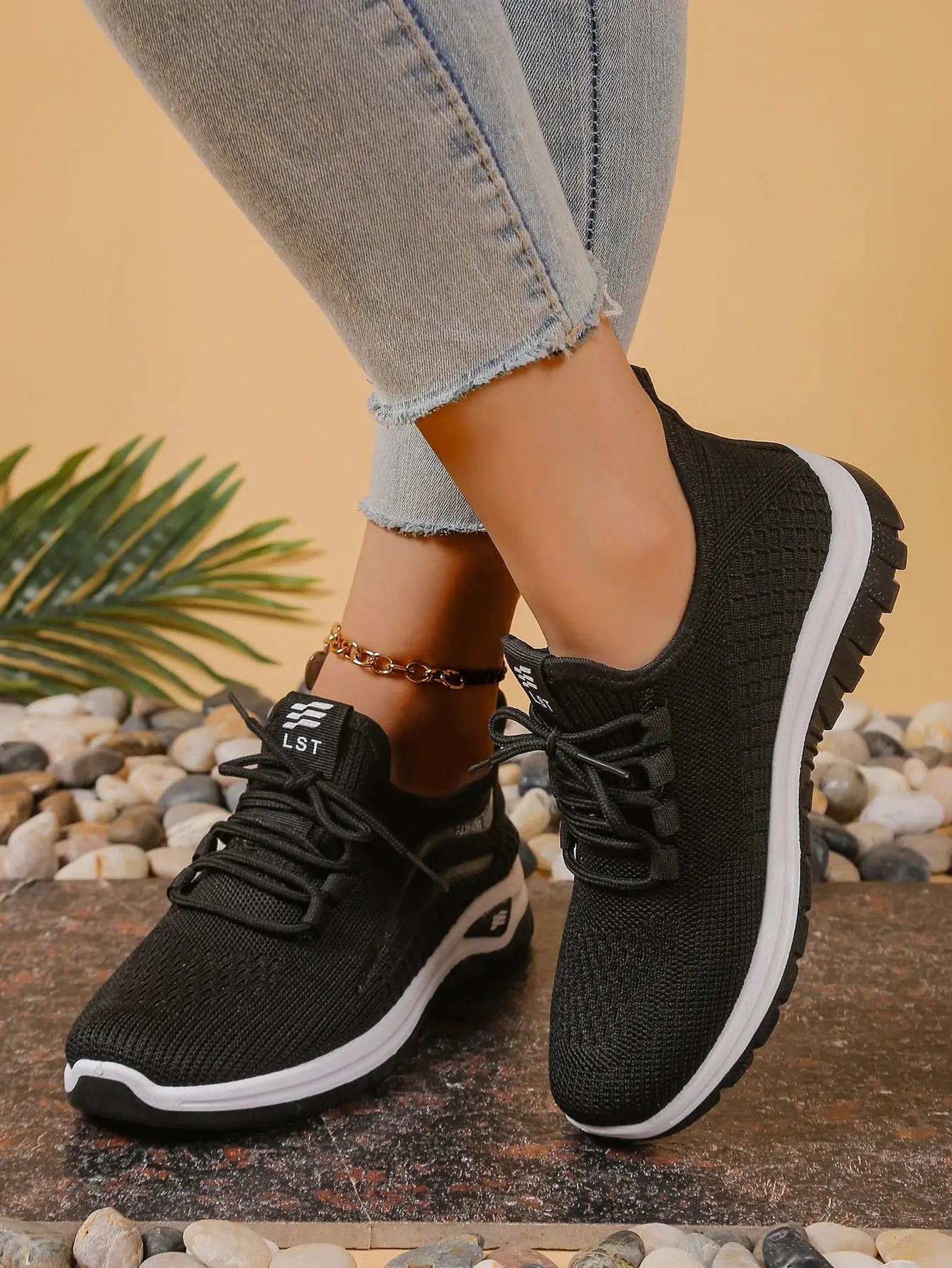 Women's shoes, soft soles, not tired feet,summer sneakers platform shoes, flying weaving, breathable women's sneakers shoes NovaCart