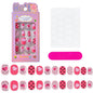 24Pcs/box Kids nails for Girl Cartoon Pattern False Nail Cute Child Fake Nails Tips Kawaii Acrylic Artificial Press on Nail+Tool NovaCart