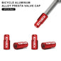 2/4/10Pcs Bicycle Tire Valve Cap Dustproof Lightweight Aluminum Alloy MTB Road Bike Tube Tyre Gas Nozzle Cover For FV Presta Pi-Mart