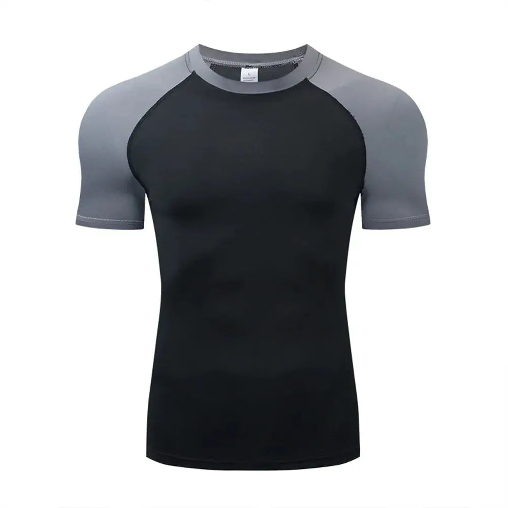 Men's T Shirt Outdoor Training Fitness Gym Jogging Running Sweatshirt Bat/-Man Compression Shirts Tight Elastic Breathable NovaCart