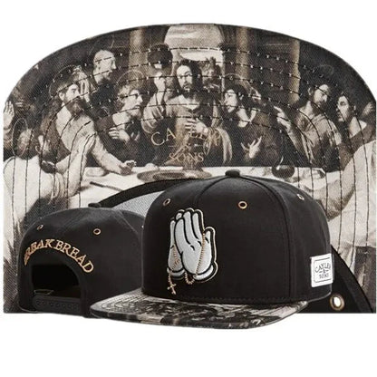 Classic Snapback Hat – Flat Bill Adjustable Baseball Cap FitiqueFit
