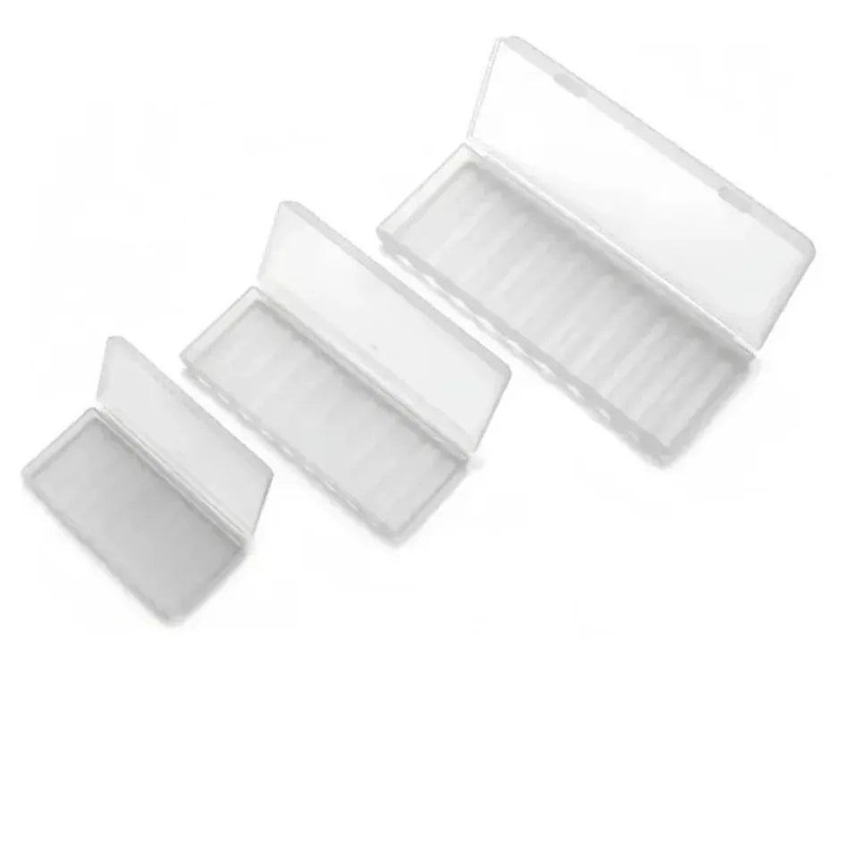 10 Slot Battery Storage Box Transparent 1PCS Battery Storage and Organizing Box for AAA/AA Plastic Battery Organizer Accessories Pi-Mart