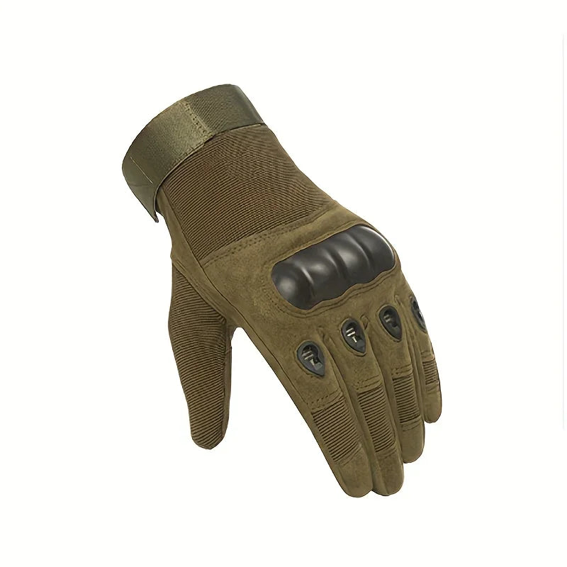 Men's Tactical Military Gloves Anti-Slip Color Bullet Air Gun Shooting Soldier Combat Bicycle All-Finger Gloves Pi-Mart