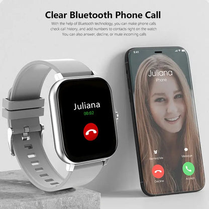1.83'' Sport Smart Watch Fitness Clock Health Monitor Waterproof Smartwatch Wireless Call Watches for Men Women IOS Android 2025 NovaCart