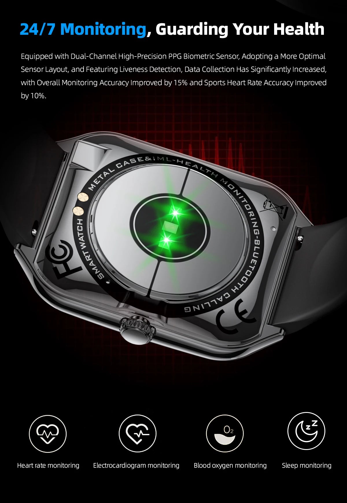 2026 New Smartwatch 1.96 inch Ultra-thin Bluetooth Call Health Monitor IP68 Waterproof 100 Sport Smart Bracelet For  Android iOS NovaCart