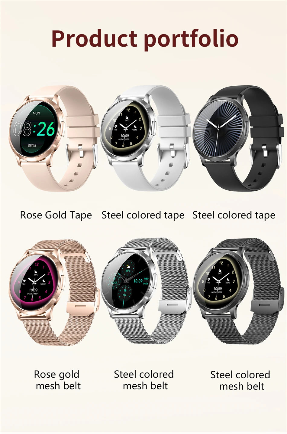 LIGE Women Smart Watch 2026 Ultra-thin AMOLED Screen Sport Fitness Bracelet Custom Watch Face Bluetooth Call Luxury Smartwatch NovaCart