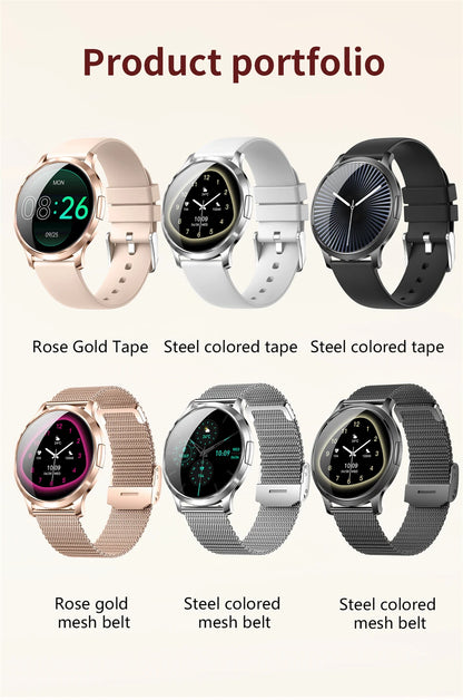 LIGE Women Smart Watch 2026 Ultra-thin AMOLED Screen Sport Fitness Bracelet Custom Watch Face Bluetooth Call Luxury Smartwatch NovaCart