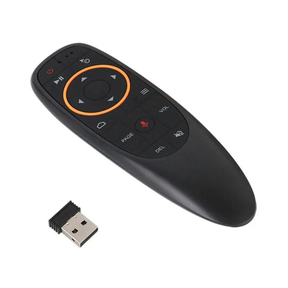 MRSVI G10S Universal Voice Remote Control 2.4G Wireless IR Learning Air Mouse Control for H96 MAX/X88 Pro Android TV Box Pi-Mart