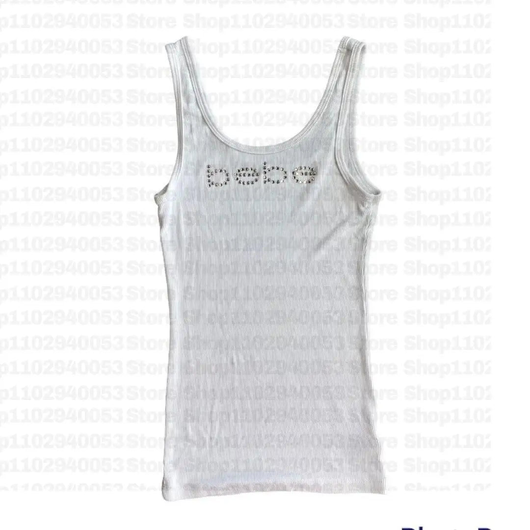 Vintage Sleeveless Tank Top Letters Summer Print Personality Crop top Sleeveless Slim Streetwear Punk Y2K Baby Tee Short Sleeve NovaCart