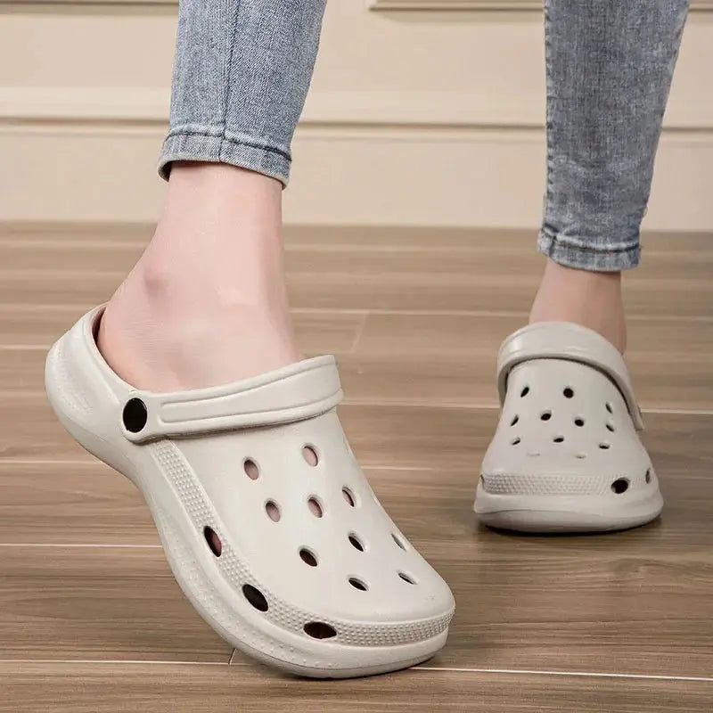 Summer Men Clogs Sandals Men's and Women's Leisure Slippers Beach Slides Home Garden Shoes Outdoor Sandals Plus Size 46 47 48 NovaCart