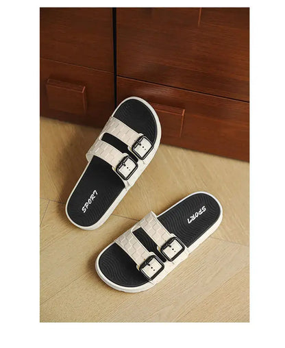 Summer beach slippers men's fashion comfortable breathable sandals ultra-light indoor and outdoor men's slippers plus size 46 47 NovaCart
